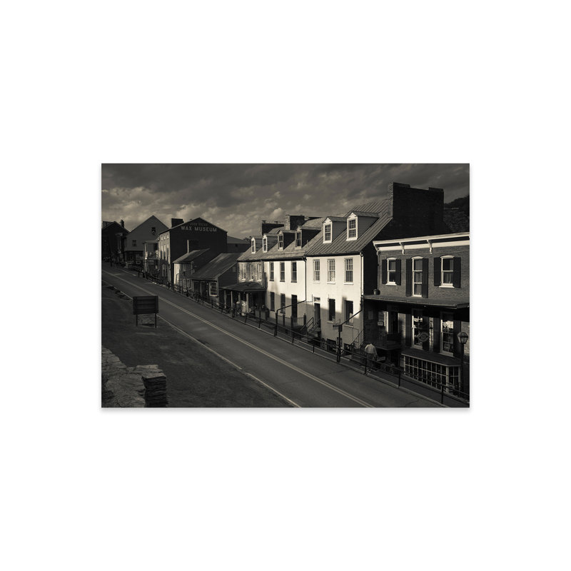 " Buildings Along A Street, High Street, Harpers Ferry National Historic Park, Harpers Ferry, West Virginia, USA " by Panoramic Images