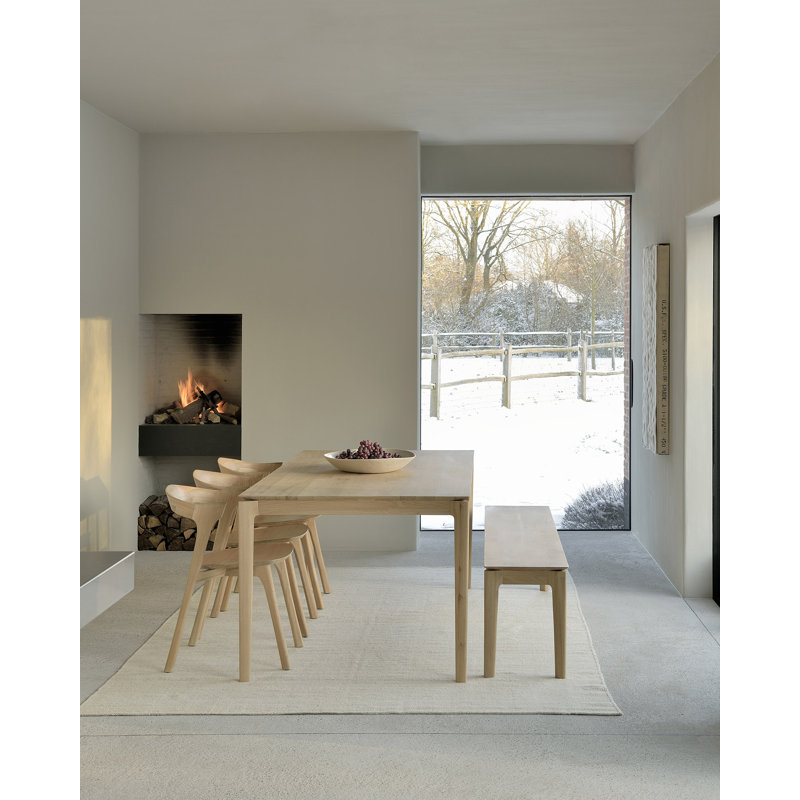 Essentials Wool Area Rug in Beige, Rectangle 6'6.5" x 9'10"