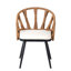 Table de kayak moderne en plastique avec chaises en bois-1718708673
