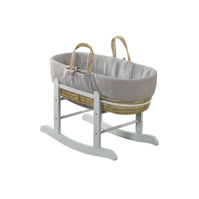 Moses Basket With Stand with Mattress