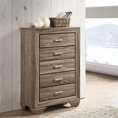Commode de chambre 5 tiroirs Harrison