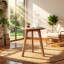 1 - Piece Solid Wood Solid Wood Top Living Room Table Set