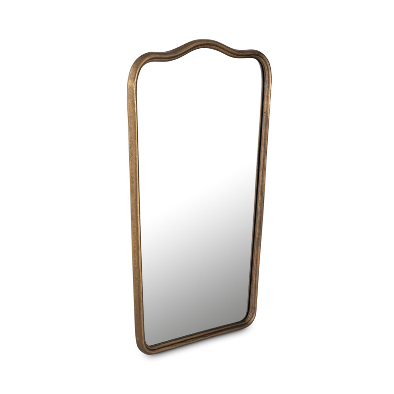 Keyes Rectangle Metal Mirror, Bronze