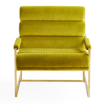 Channeled Goldfinger Lounge Chair