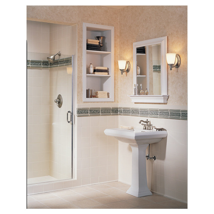 Nova Armed Sconce, Brushed Nickel