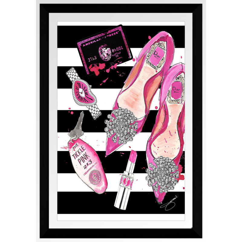 «Night at the Tickle Pink», impression, H 30 po x l 18 po x P 1 po, Toile tendue