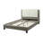 Upholstered Standard Bed in Brown-940927078-959980788