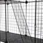 Cage à chat à 3 niveaux