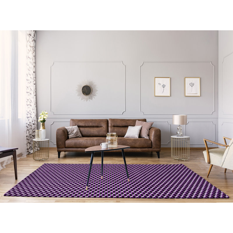 Chenille Geometric Indoor Rug, Rectangle 3' x 5'