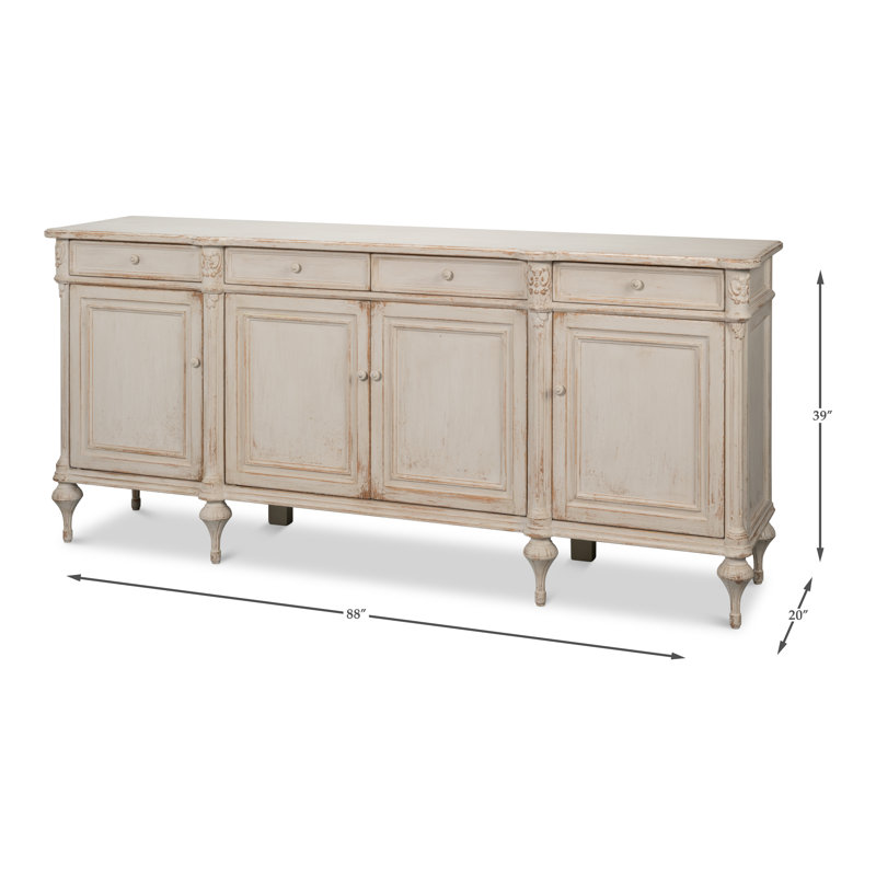 Lilac Sideboard, White Finish