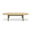 Terra Outdoor Oval Teak Coffee Table-1470371767