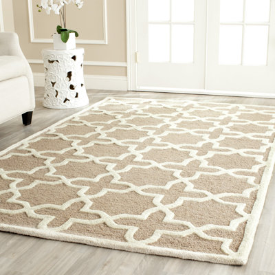 Igna Hand Tufted Wool Geometric Rug