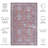 Ziebarth 188 M/W S/R Area Rug In Rust / Beige-1031994245
