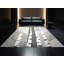 Tapis scandinave à rayures grises lavable à la machine Orlandra-988257720