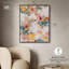 Décoration murale abstraite sur toile colorée «I» par Art Remedy, cadre noir, 30 x 36-611986782-611986789