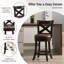 Tabouret de comptoir pivotant 26 po Bronty-689538039-708602199