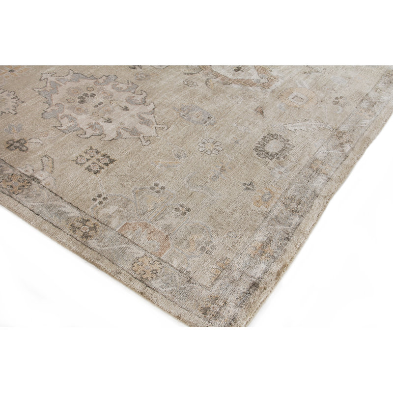 Museum Oriental Area Rug in Beige, Rectangle 8' x 10'