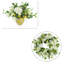 22" Spring Wreath and Centerpiece with Hydrangeas and Lemons
