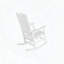 Chaise berçante en plastique Classic avec quincaillerie en acier inoxydable-1438593895