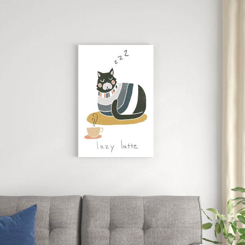 Coffee Cats II, H 30 po x l 20 po