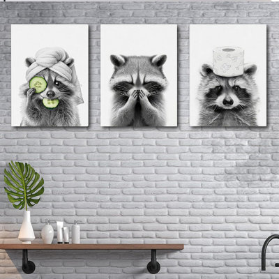 3 Piece Wrapped Canvas Set