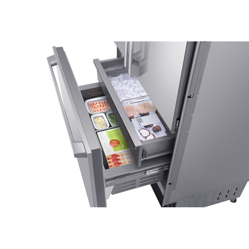 36" Built-In French Door Refrigerator, Panel Ready 