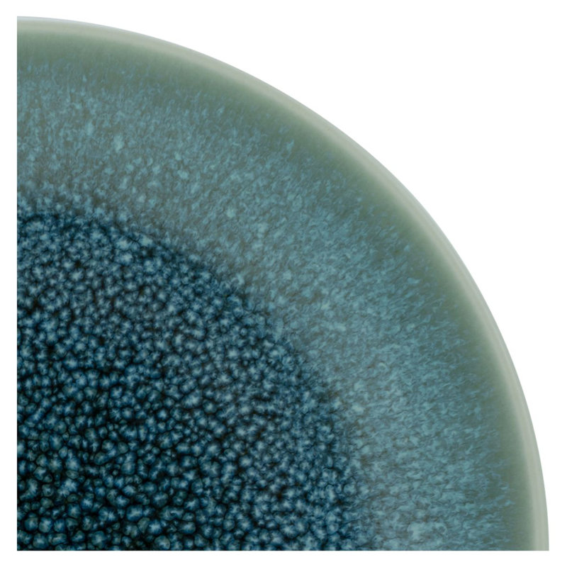 Creatable 25864, Caldera Sand collection, 8 piece dinnerware set, Ice blue