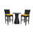 Round Outdoor Bar Table , 28'' in. W 28'' in. D