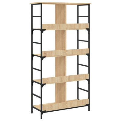 Solum 153cm H x 78.5cm W Steel Etagere Bookcase