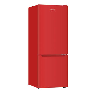 BANGSON 7.1 Cu.Ft Compact Refrigerator with Freezer, Energy Saving Apartment Fridge for Bedroom, Office, Kitchen & Dorm，Silver