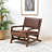 Marsida Faux Leather Accent Chair