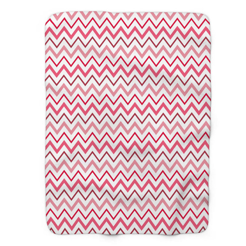 Couverture rose Sherpa Fusion 1 pièce Premium, L 60 po x L 80 po