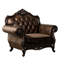 Fauteuil d'appoint en similicuir Virelli