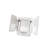 Lockheart TriFold Lighted Tabletop Makeup Mirror, Plug In