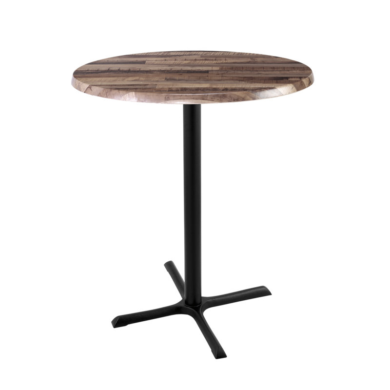 Tabouret de bar Holland, hauteur de 42 po, intérieur / extérieur, Rustic, L 30 po x l 30 po