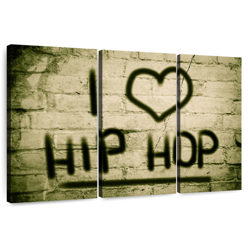 Tergel I Love Hip Hop, H 24 po x l 38 po