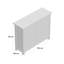 Nero 110cm W 6 - Drawer Chest of Drawers