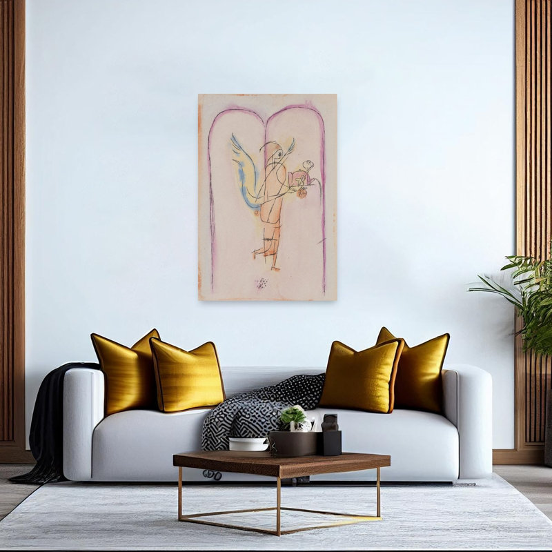 «Kornfeld 79 1920 Classic Colorful Contemporary», reproduction d'art mural, 60" H x 40" W