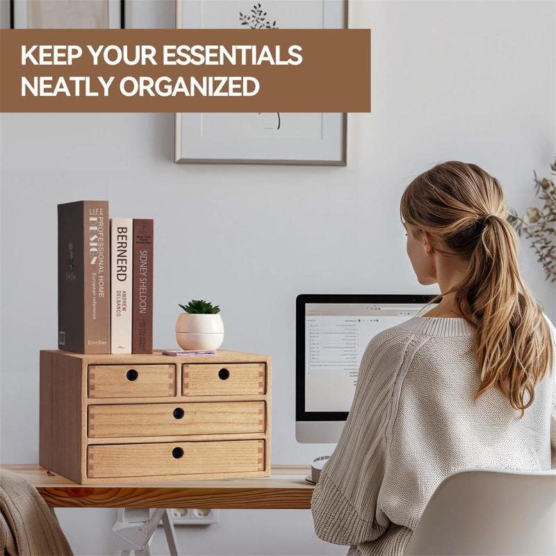 Mandaree Manufactured Wood Desk Organiser