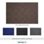Chess Ribbed Brown Mat  4" x  6"-18187565-2665100