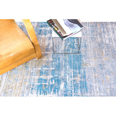 Abstract Recycled P.E.T Area Rug