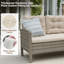 5 - Person Rectangular Patio Dining Set-2074055058