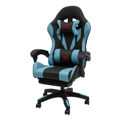 Adjustable Swivel Computer Gaming Chair With 5 Wheels