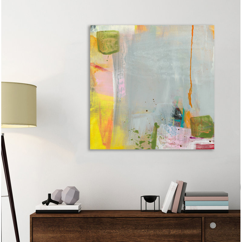 « konzept », reproduction de peinture à l’acrylique sur toile tendue, H 24 po x l 24 po x P 1,5 po