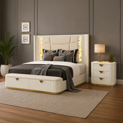 Janisia grand 2 pièces beige