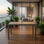 Table de patio d'extérieur en aluminium-876626930