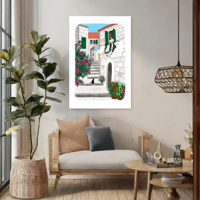Art contemporain, architecture contemporaine de chat, art d'été