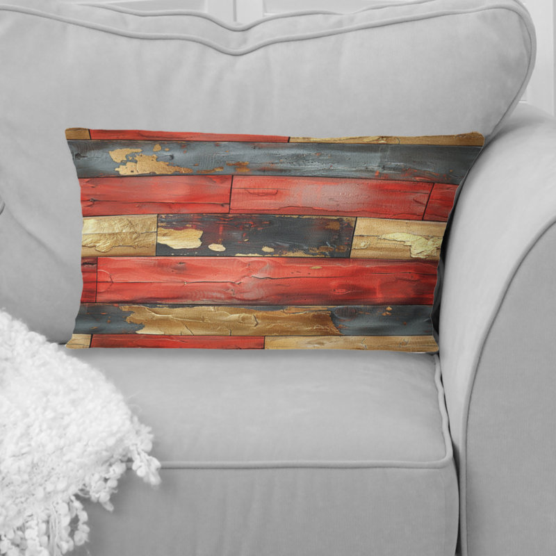Coussin Country, H 12 po x l 20 po, Forme rectangulaire