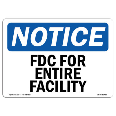 FDC pour l'ensemble de l'installation