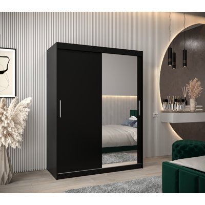 Armoney 2 Door Manufactured Wood Wardrobe